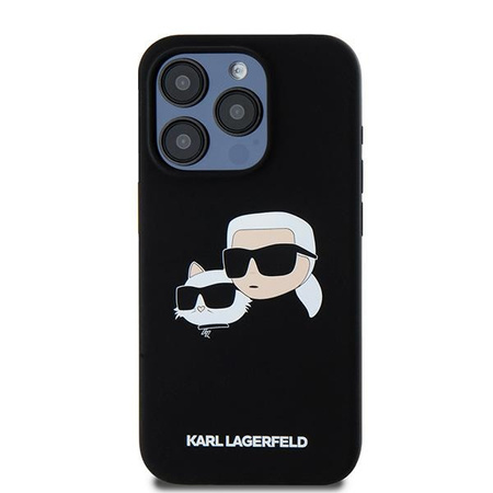 KARL LAGERFELD CASE HARDCASE DO IPHONE 15 PRO MAX 6.7 DO MAGSAFE SILIKONOWE