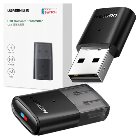 UGREEN ADAPTER USB BLUETOOTH 50 DO PLAYSTATION SWITCH KONSOLA CZARNY