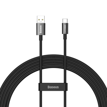 Baseus Superior Series kabel SUPERVOOC USB-A do USB-C 65W 2m czarny