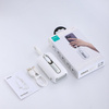 Joyroom powerbank 10000mAh Colorful Series 22.5W z 2 wbudowanymi kablami USB C i Lightning biały (JR-L012)