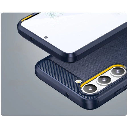 HURTEL ETUI CARBON CASE DO SAMSUNG GALAXY S23 POKROWIEC ELASTYCZNY SILIKON