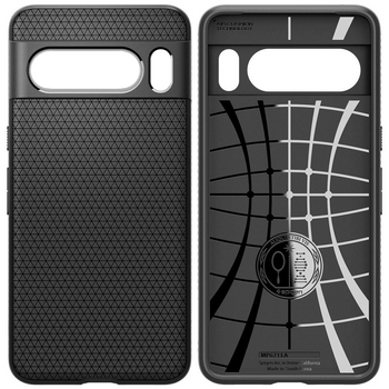 Etui Spigen Liquid Air na Google Pixel 8 Pro - czarny mat