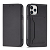 Magnet Card Case etui do iPhone 12 Pro pokrowiec portfel na karty kartę podstawka czarny