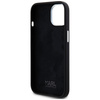 KARL LAGERFELD ETUI POKROWIEC DO IPHONE 15 Z SILICONE I METALOWYM LOGO