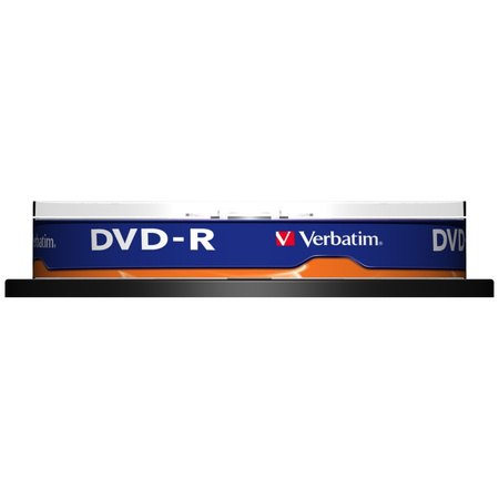 Verbatim Płyta DVD-R 4.7GB 16x AZO srebrny/silver 10szt 43523