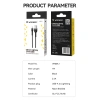 WOZINSKY KABEL USB-A DO LIGHTNING 2.4A DO IPHONE IPAD 1M SZYBKIE ŁADOWANIE