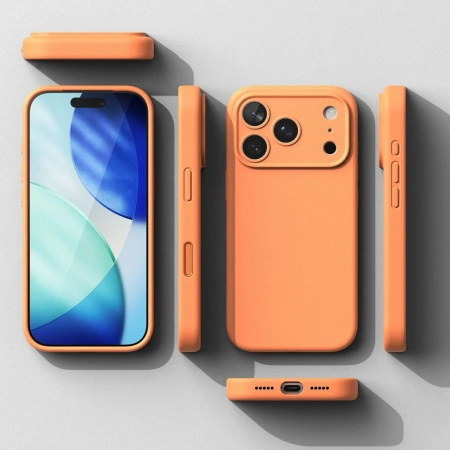 RINGKE ETUI SILICONE MAGNETIC DO IPHONE 17 PRO MAGSAFE OCHRONA EKRANU