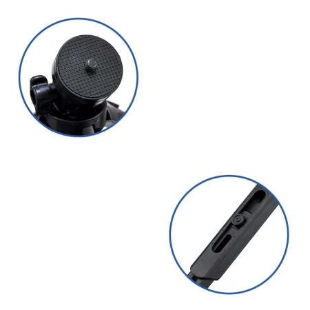 HURTEL MINI STATYW UCHWYT DO ZDJĘĆ SELFIE GOPRO 16-21 CM KOMPAKTOWY I LEKKI