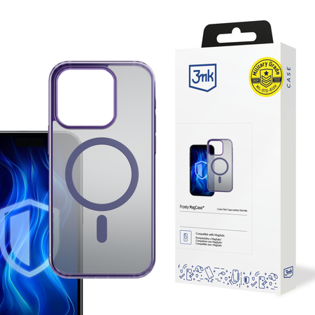 3MK FROSTY MAGCASE CASE POKROWIEC DO IPHONE 16 PRO DO MAGSAFE OCHRONNY