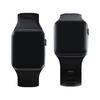 38/40/41/42 mm Black (small) - 3mk Silicone Watch Strap for Apple
