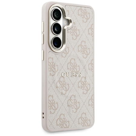 Etui Guess 4G Embossed Ring MagSafe do   Samsung Galaxy S26 Plus różowy