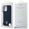 GUESS ETUI POKROWIEC MAGNETYCZNY DO MAGSAFE IPHONE 16 PRO MAX DENIM LOGO
