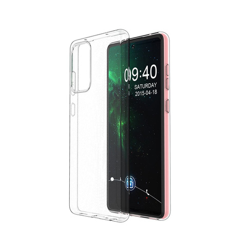 Żelowy pokrowiec etui Ultra Clear 0.5mm Samsung Galaxy A72 4G przezroczysty