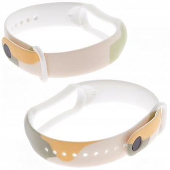 HURTEL STRAP OPASKA DO XIAOMI MI BAND 6 MI BAND 5 PASEK SILIKONOWY WZÓR 13