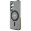 GUESS ETUI RHINESTONES PRINTED LOGO DO SAMSUNG GALAXY S25 DO MAGSAFE