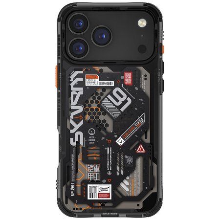 Etui Skinarma Spectra do iPhone 17 Pro Max Magnetic Charging czarny