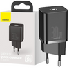 Baseus Super Si 1C szybka ładowarka USB Typ C 30W Power Delivery Quick Charge czarny (CCSUP-J01)