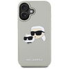 KARL LAGERFELD ETUI RUBBER DOUBLE HEADS DO IPHONE 16 OCHRONNE Z 3D DESIGNEM