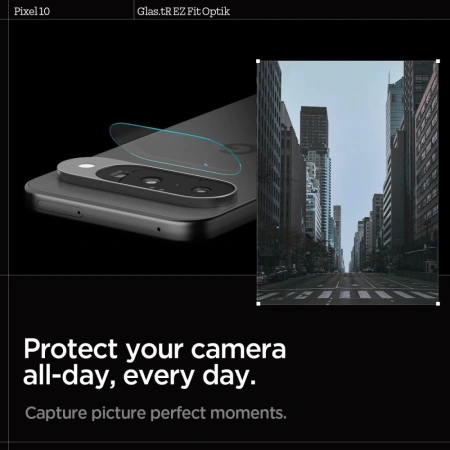 SPIGEN OCHRONA APARATU GLAS.TR CAMERA PROTECTOR 2-PACK DO GOOGLE PIXEL 10