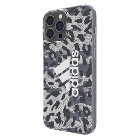 Etui Adidas OR Snap Case Leopard na iPhone 13 Pro Max - szare 47262