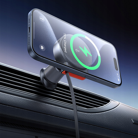 MCDODO UCHWYT SAMOCHODOWY NA TELEFON ŁADOWARKA INDUKCYJNA DO MAGSAFE QI2