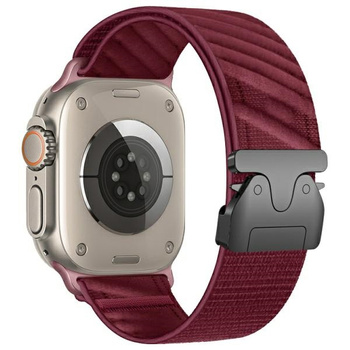 Beline pasek Apple Watch Oblique         38/40/41mm czerwony/red