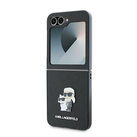 KARL LAGERFELD ETUI HARDCASE DO SAMSUNG Z FLIP6 F741 SAFFIANO METAL PIN