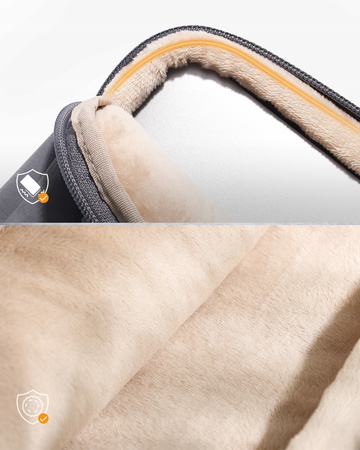 INNOSTYLE DAMSKA TORBA NA LAPTOPA 14 WODOODPORNA STRATUS SLEEVE SZARA