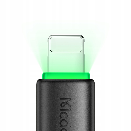 MCDODO ŁADOWARKA KABEL USB LIGHTNING SZYBKIEGO ŁADOWANIA DO IPHONE 1M LED