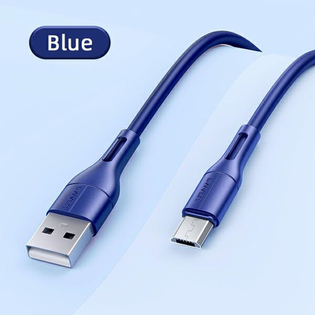 USAMS KABEL MICRO USB DO ŁADOWANIA 1M 2A DO TELEFONÓW Z FUNKCJĄ FAST CHARGE