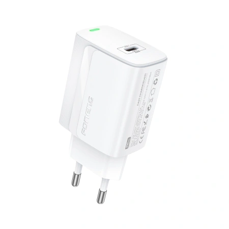 FONENG ładowarka sieciowa EU65 PD 20W 1xUSB-C Biały