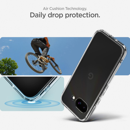 SPIGEN ULTRA HYBRID DO GOOGLE PIXEL 9A ETUI PRZEZROCZYSTE OCHRONNE