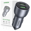 UGREEN ŁADOWARKA SAMOCHODOWA QC 3.0 2XUSB DO TELEFONÓW SAMSUNG XIAOMI LG
