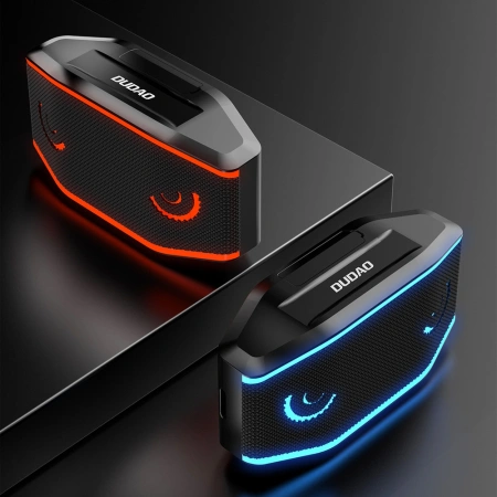 DUDAO GŁOŚNIK IP7 BEZPRZEWODOWY BLUETOOTH 5.0 5W 1200MAH RGB DO TELEFONÓW