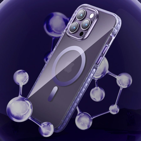 KINGXBAR PQY ICE CRYSTAL SERIES ETUI MAGNETYCZNE DO IPHONE 14 DO MAGSAFE