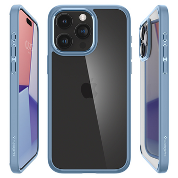 Spigen Ultra Hybrid, sierra blue - iPhone 15 Pro Max