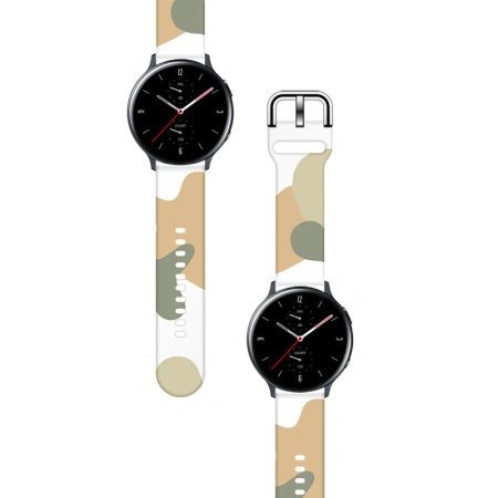 STRAP MORO OPASKA DO SAMSUNG GALAXY WATCH 42MM PASEK SILIKONOWY BRANSOLETKA