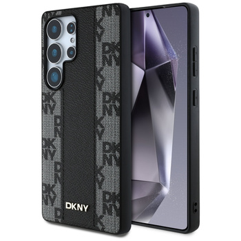 DKNY ETUI SKÓRZANE CHECKERED DO SAMSUNG GALAXY S25 ULTRA DO MAGSAFE