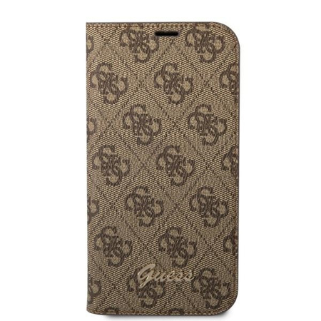 GUESS ETUI DO IPHONE 14 PRO MAX 6,7 Z LOGO GOLD WERSJA VINTAGE MAGNETYCZNE