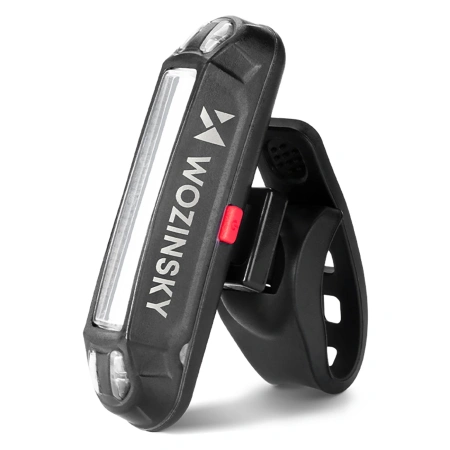 WOZINSKY ZESTAW LAMPEK ROWEROWYCH DO ROWERU PRZEDNIA 1000 LM USB-C I TYLNA