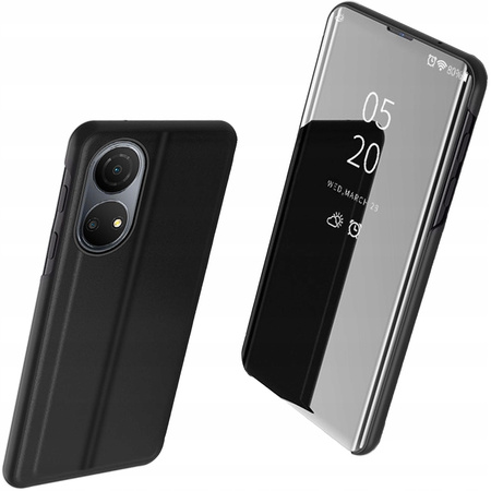 HURTEL CLEAR VIEW CASE ETUI DO HONOR X7 HONOR PLAY 30 PLUS OCHRONA Z KLAPKĄ