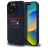 Red Bull RBHMP15L24SIHSRV iPhone 15 Pro  6.1 hardcase granatowy/navy Silicone Horizontal Logo MagSafe