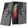 Wozinsky Ring Armor etui Samsung Galaxy S23 Ultra pancerny pokrowiec uchwyt magnetyczny ring czarne