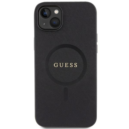 Guess GUHMP15MPSAHMCK iPhone 15 Plus 6.7" czarny/black hardcase Saffiano MagSafe