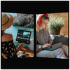 Etui Typecase Edge z klawiaturą do iPad Air 13" 2024/2025 czarny