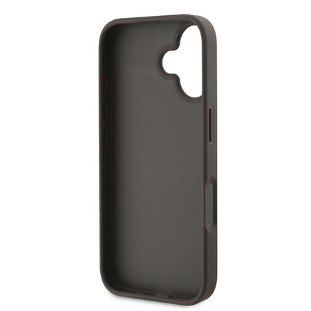 GUESS POKROWIEC HARDCASE DO IPHONE 16 PLUS 6.7 Z LOGO BOTTOM STRIPE