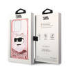 Karl Lagerfeld KLHCP14LLNCHCP iPhone 14 Pro 6,1" różowy/pink hardcase Glitter Choupette Head