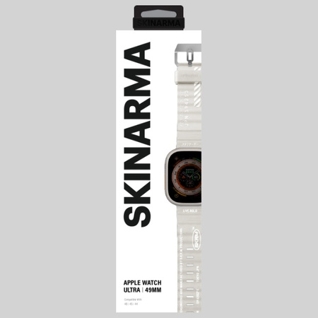 Pasek Skinarma Shokku do Apple Watch 49/46/45/44 MM frost