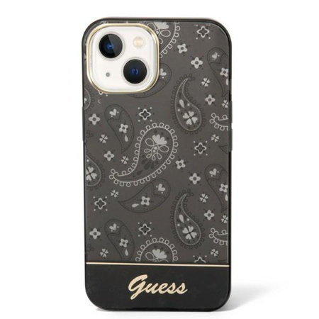 Guess GUHCP14MHGBNHK iPhone 14 Plus 6,7" czarny/black hardcase Bandana Paisley