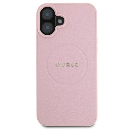 GUESS ETUI HARDCASE DO IPHONE 16 PLUS 6.7 DO MAGSAFE GRINDED RING POKROWIEC